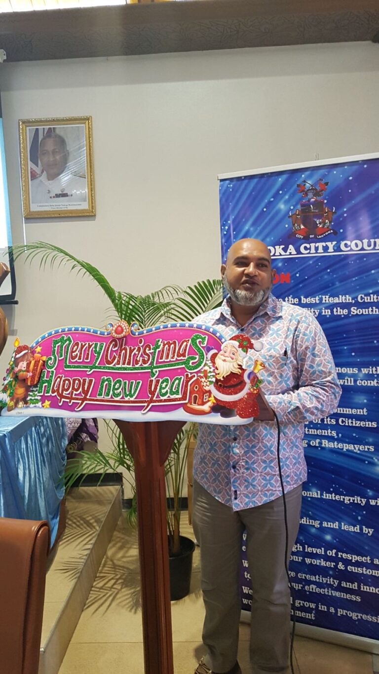LCC CEO, Mr. Khan delivers his speech.
