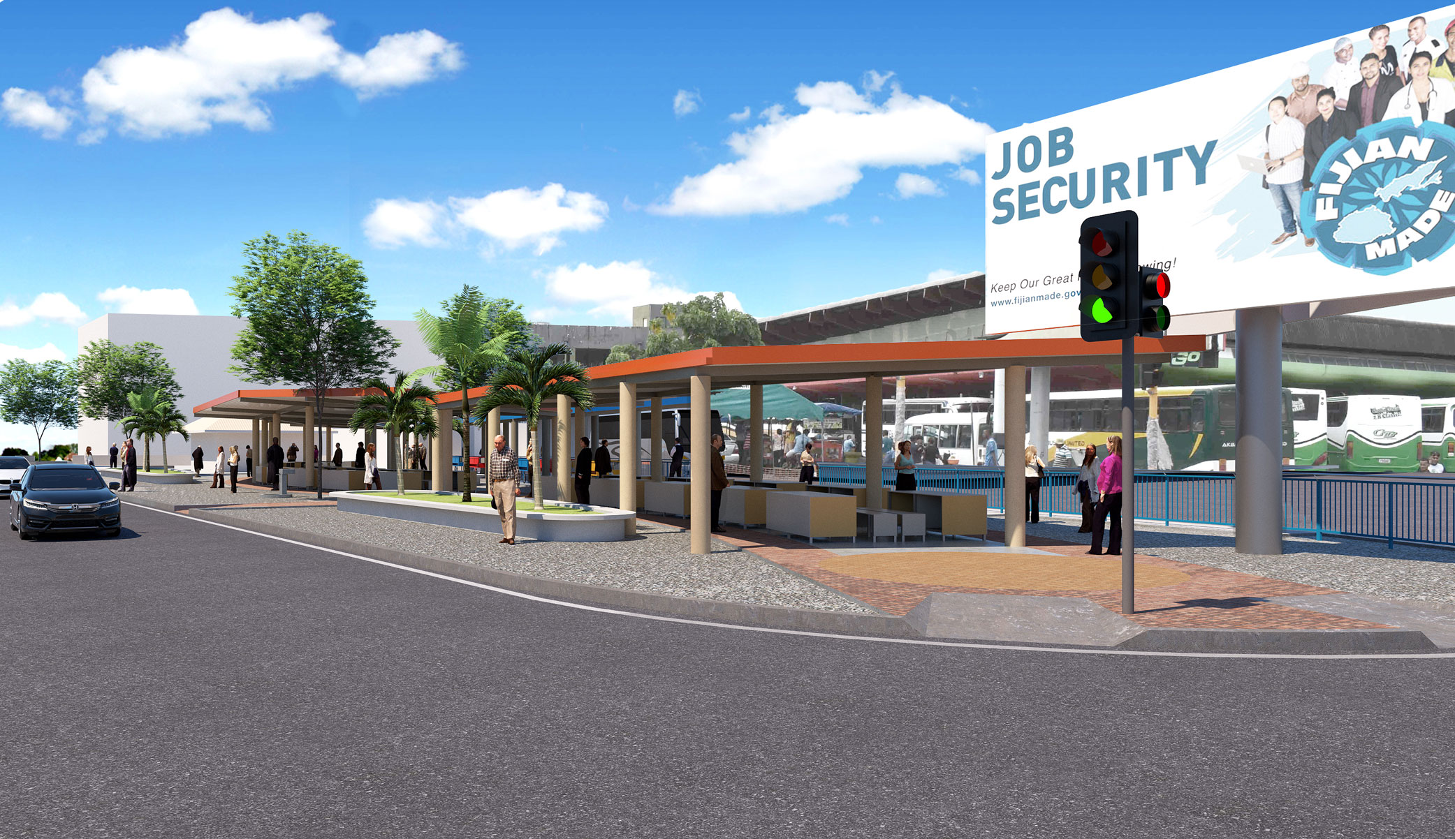 Namoli Green Night Food Market Project