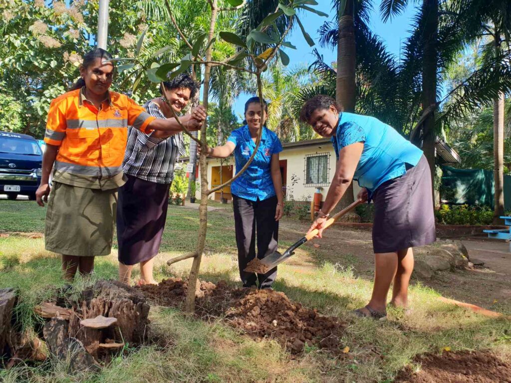 Council Workers Plant New Tree Species to Mark World Environment Day