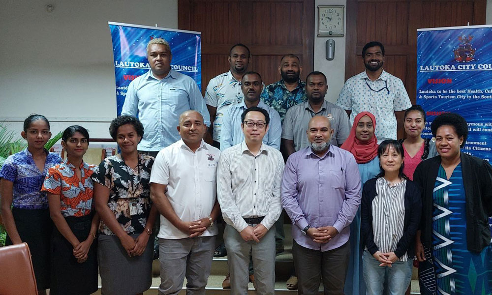 Japan International Cooperation Agency (JICA) assists Lautoka City Council with Waste Amount and Composition Survey