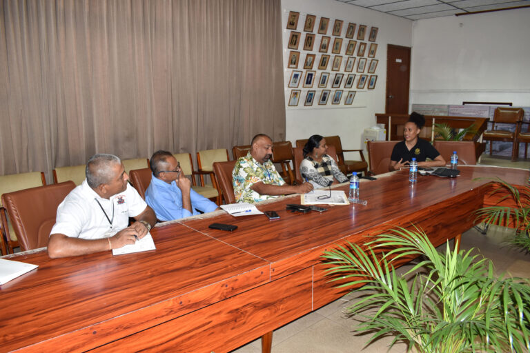 The Embassy of Japan official visits LCC - meeting in progress