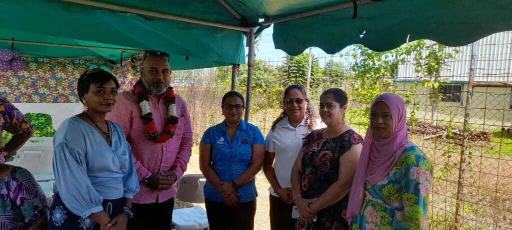 Assistant Minister Shashi Kiran celebrates International Women's Day at Tavakubu Market