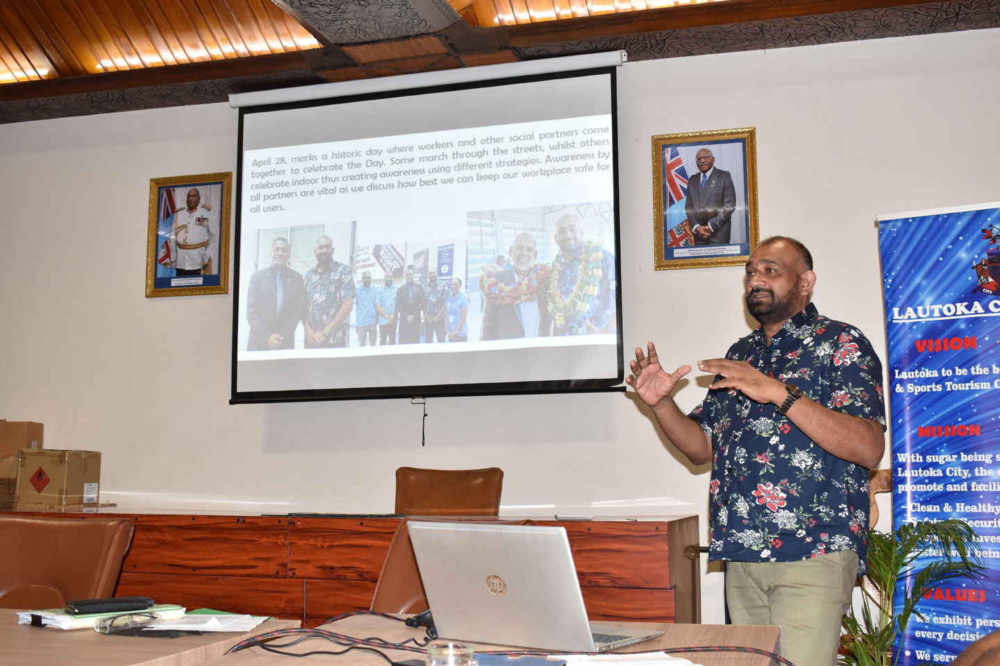 Mr. Rouhit Karan Singh, Manager Health, Lautoka City Council