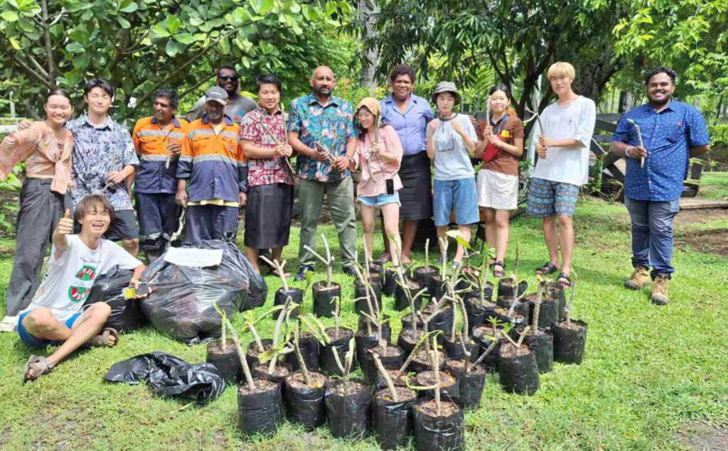 Japanese Student Leads Environmental Cleanup and Beautification Initiative in Partnership with Lautoka City Council and Social Innovation Fiji