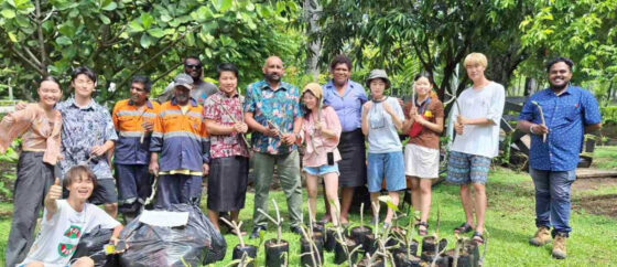 Japanese Student Leads Environmental Cleanup and Beautification Initiative in Partnership with Lautoka City Council and Social Innovation Fiji
