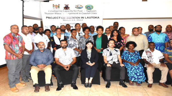 Participants of DWM Contingency Plan Stakeholder Consultation held on 23/3/22 at Tanoa Waterfront Hotel